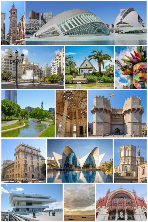 Lovely Modern Flat Valencia Center المظهر الخارجي الصورة